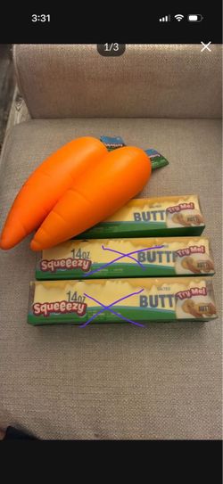 Butter/Carrot Squeezy squishy’s