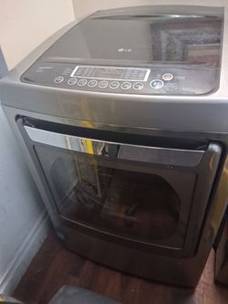 LG Top Load Washer with Pedestal Dryer