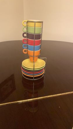 NWOT Pier 1 Imports Espresso Set