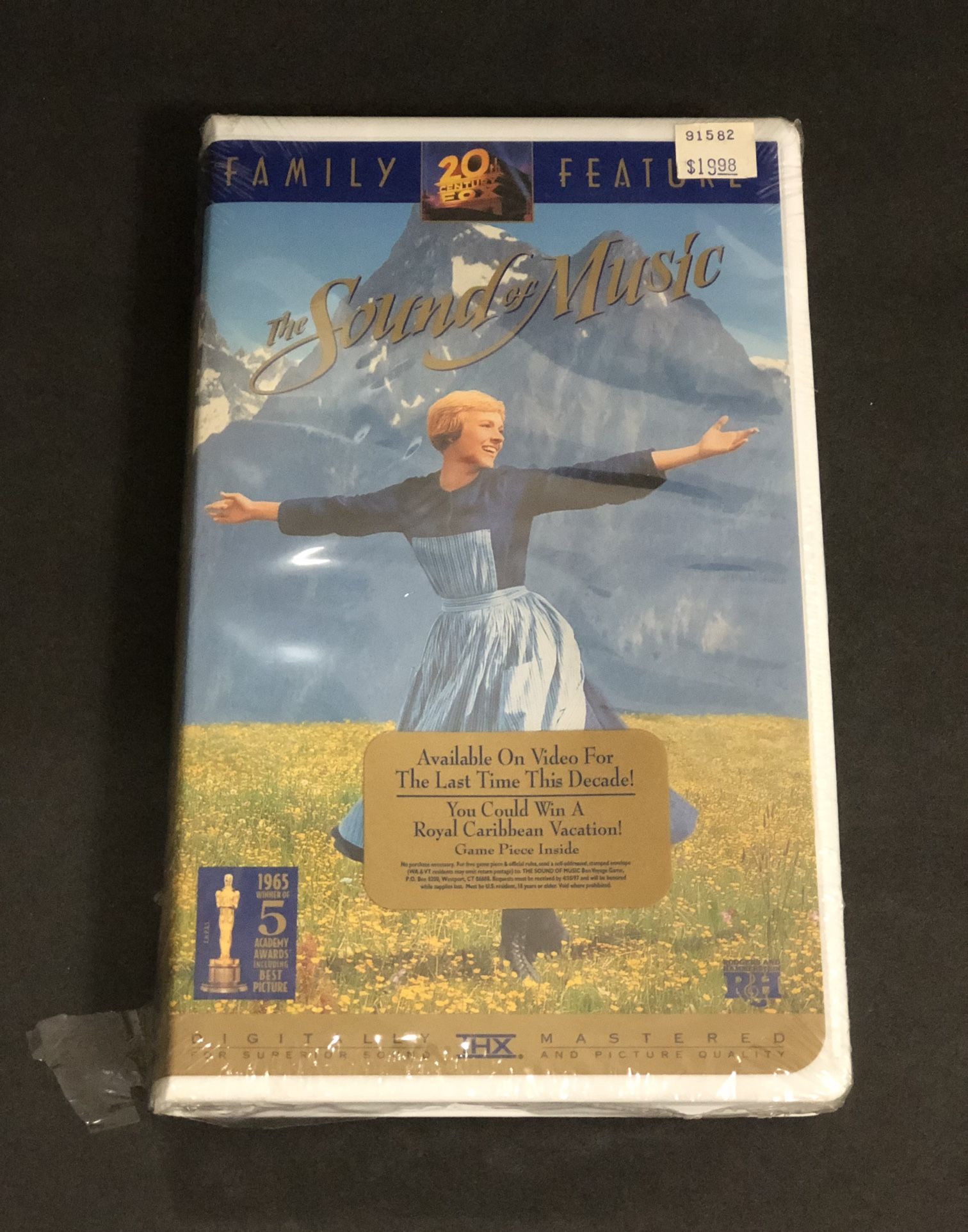 NEW The Sound of Music VHS 20th Century Fox Family Feature for