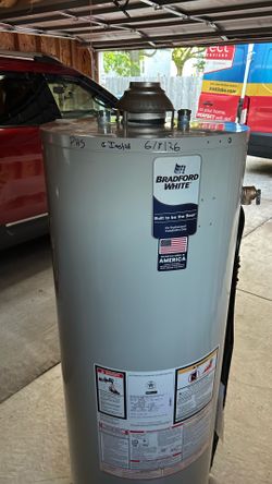 50gal Bradford white atmospheric water heater