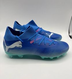 New Bluemazing Puma Future 7 Match FG AG Blue Soccer Cleats Mens Size 10, 11 And 12
