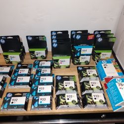 HP Ink Cartridges 37 Brand New EXPIRED 932/933/564+ $135 OBO