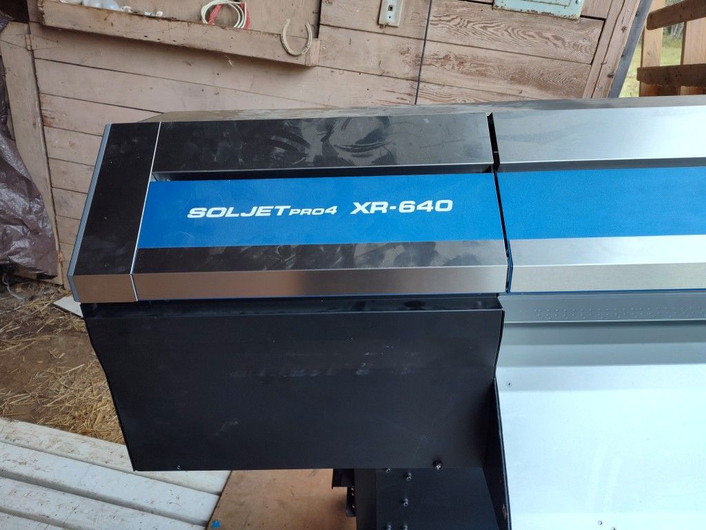 Roland large format 64" printer 