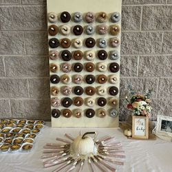 Baby/Bridal Shower or Wedding Donut Board 