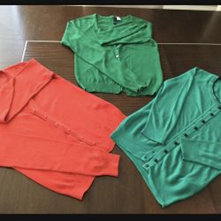 Three women cardigans , size small, perfect condition , all for $10( firm price)