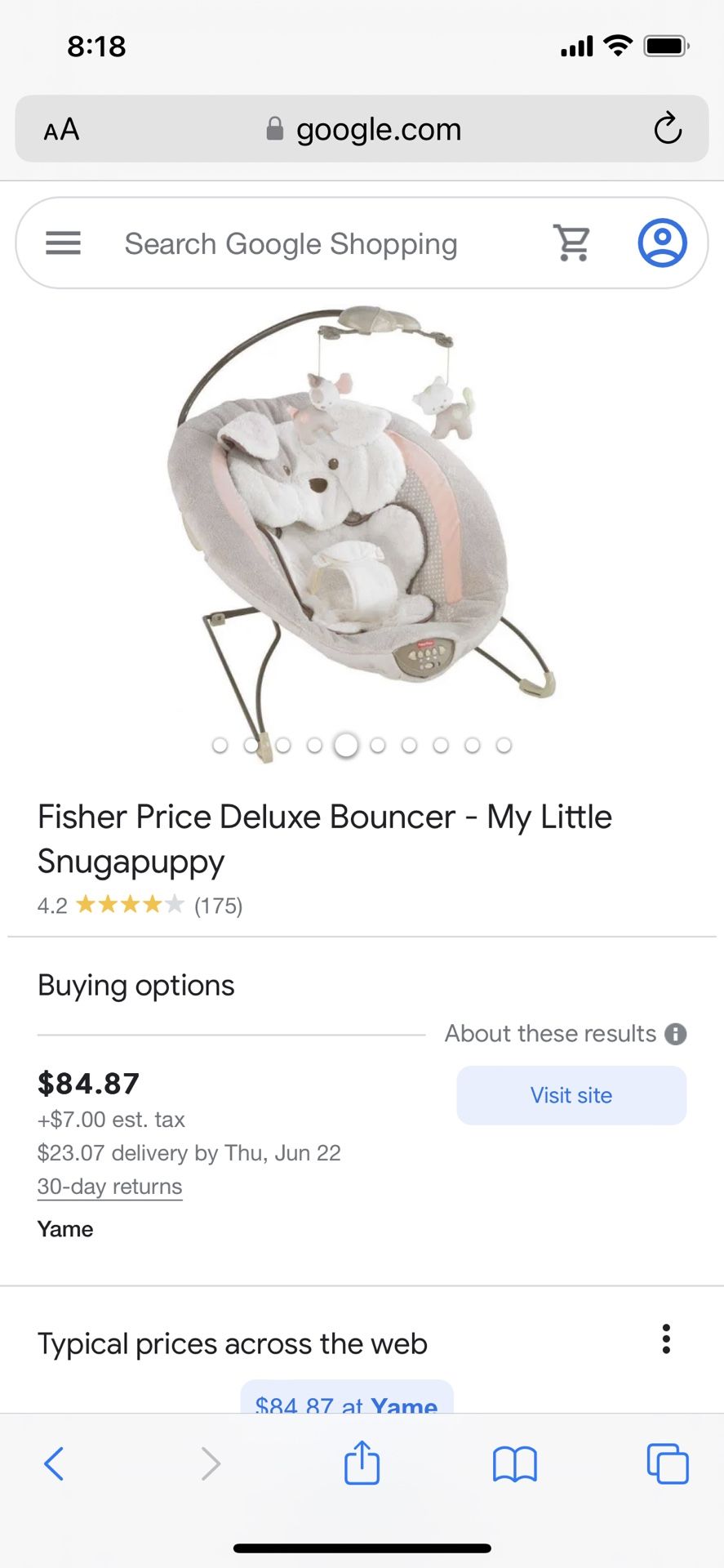 Fisher price Baby bouncer