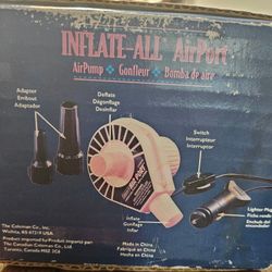 Portable 12v Mattress Inflate-all