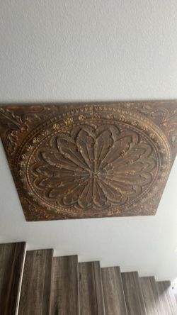Large metal decor
