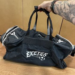 Exeter Club Soccer Gym Bag with embroidered name "JoJo"