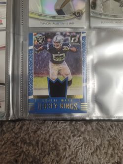 2016 Khalil Mack #26 Jersey Kings Edition Card
