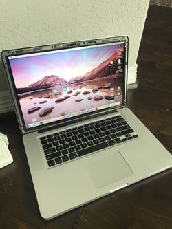 MacBook Pro 15” 2009 Intel Core 2 Duo 2.8Ghz 3GB 120GB SATA SuperDrive WiFi iSight OSX 10.14