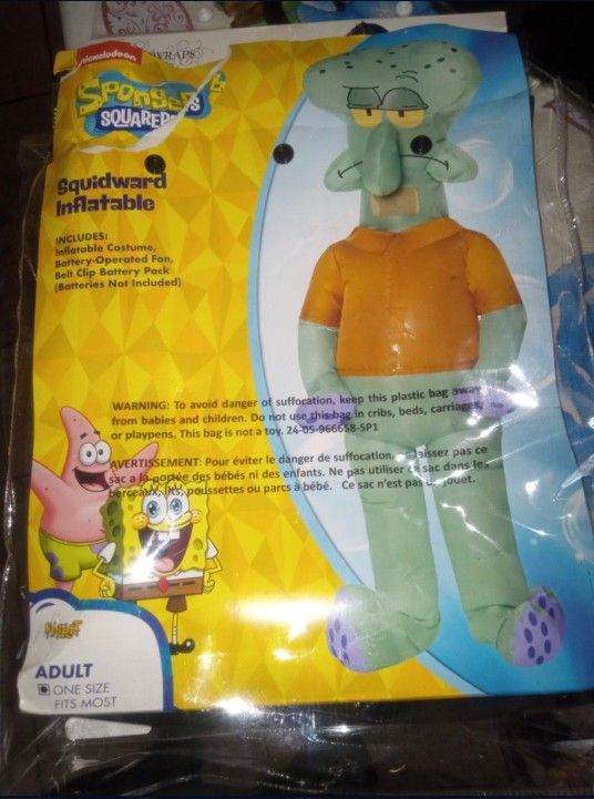 Squidward Halloween Costume