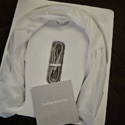 New neck fan with ice cold plate, you can turn off the ice plate