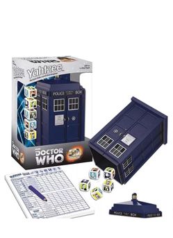 Dr.Who Yahtzee 50th Anniversary Collector's Edition Tardis New
