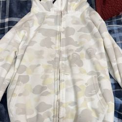 glow in dark camo bape double hood 