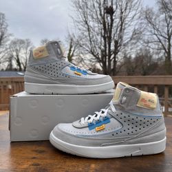 Size 7.5 Nike Air Jordan 2 Retro SP Union Grey Fog 2022  DN3802-001