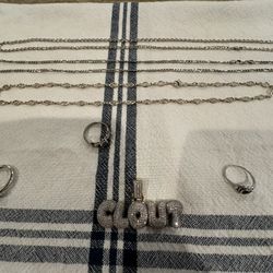 JEWELRY 925 STERLING SILVER LOT 