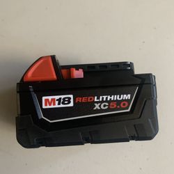 Milwaukee M18 5.0 Battery New