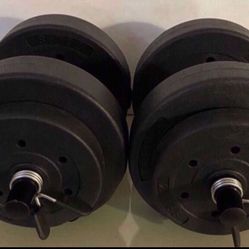 40lb Adjustable Dumbbells 