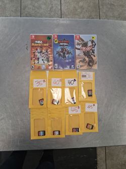 Nintendo switch games see description below