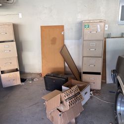 Two Free Filing Cabinets