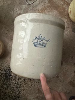 Robinson ransbottom #2 crown vintage pit