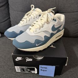 Air Max 1 Aqua Patta Sz 8 Men’s 
