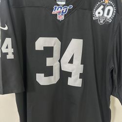 Oakland Raiders Las Vegas Bo Jackson Jersey NFL - Used - WORN ONCE Men’s XXL