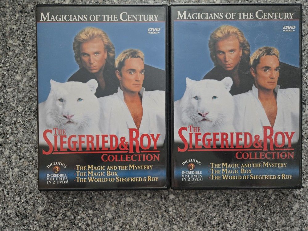 Siegfried & Roy - DVD set