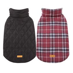 KUOSER REVERSIBLE DOG WINTER COAT XXL