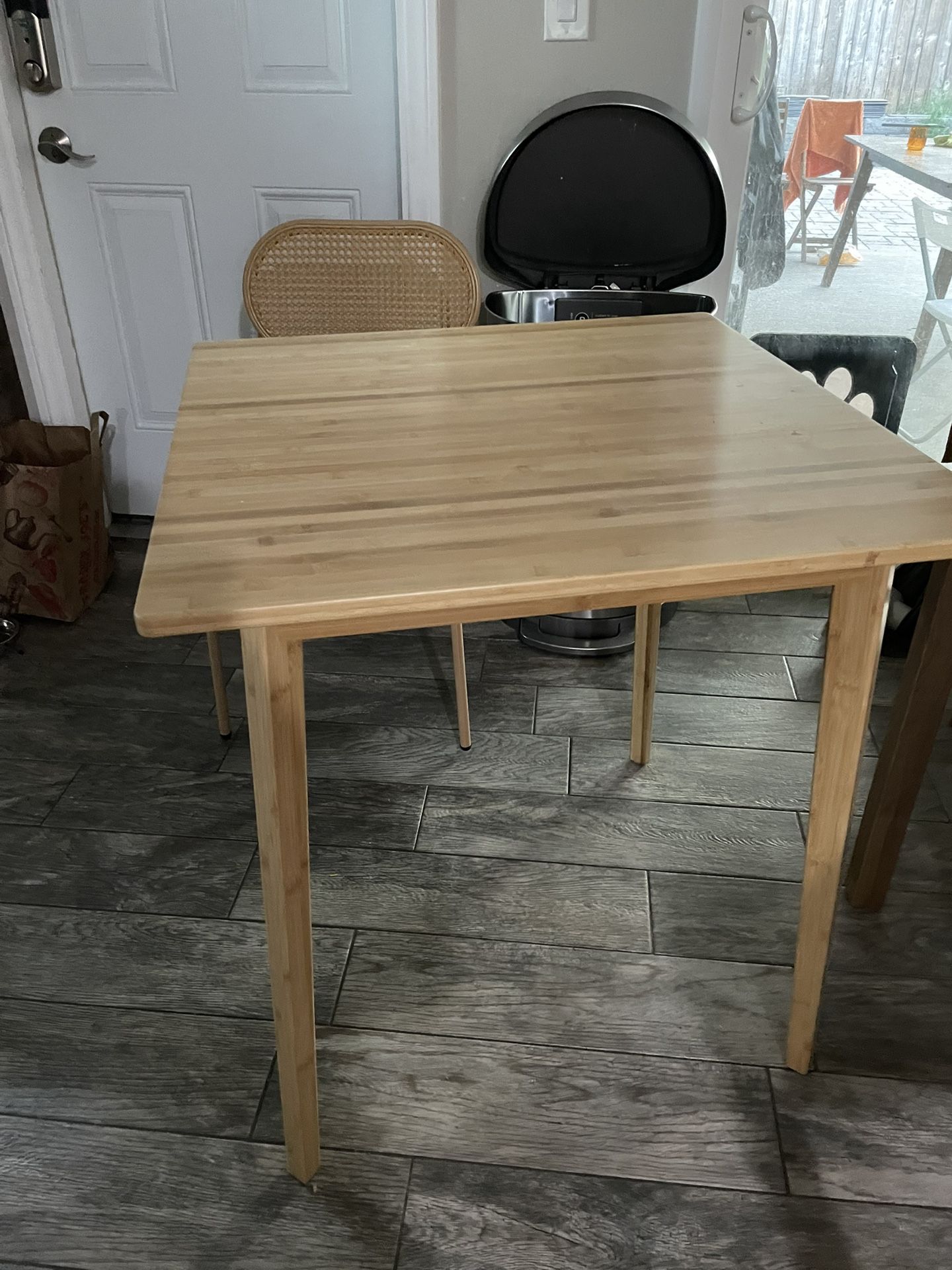 Two Person Small Table Two Chairs Dining Set
