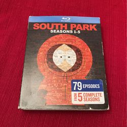 South Park Season 1-5 Blu Rays