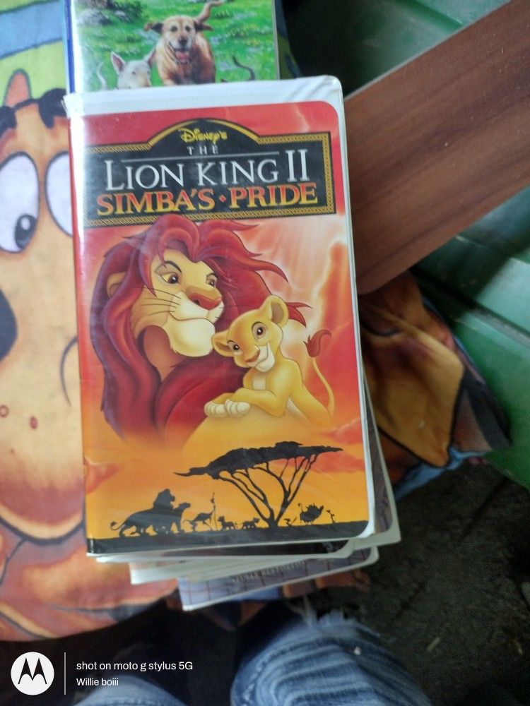12 VHS Tapes And VHS Player