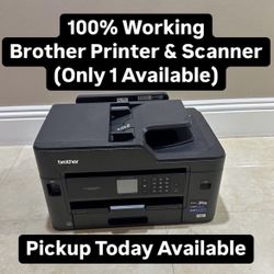 100% Working Brother Printer & Scanner (Only 1 Available) Pickup Today Available 