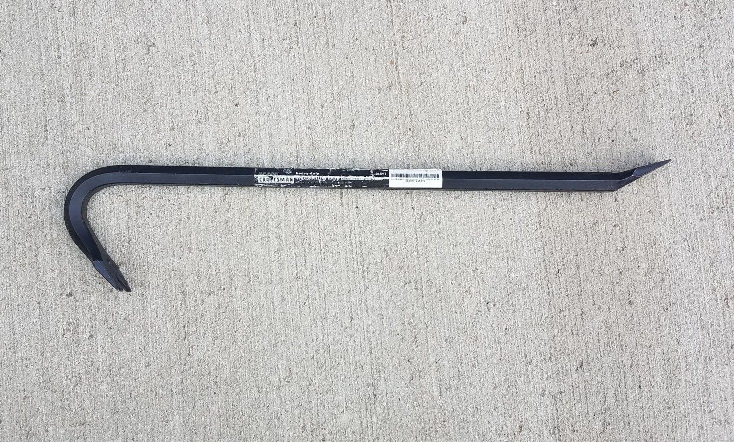Vintage Sears Craftsman Heavy Duty Wrecking Bar