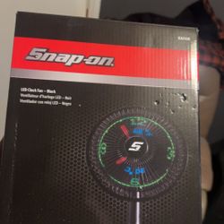 Snap On Tools Fan led Clock