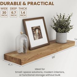 Floating Shelves Set of 2 - New (In Box)