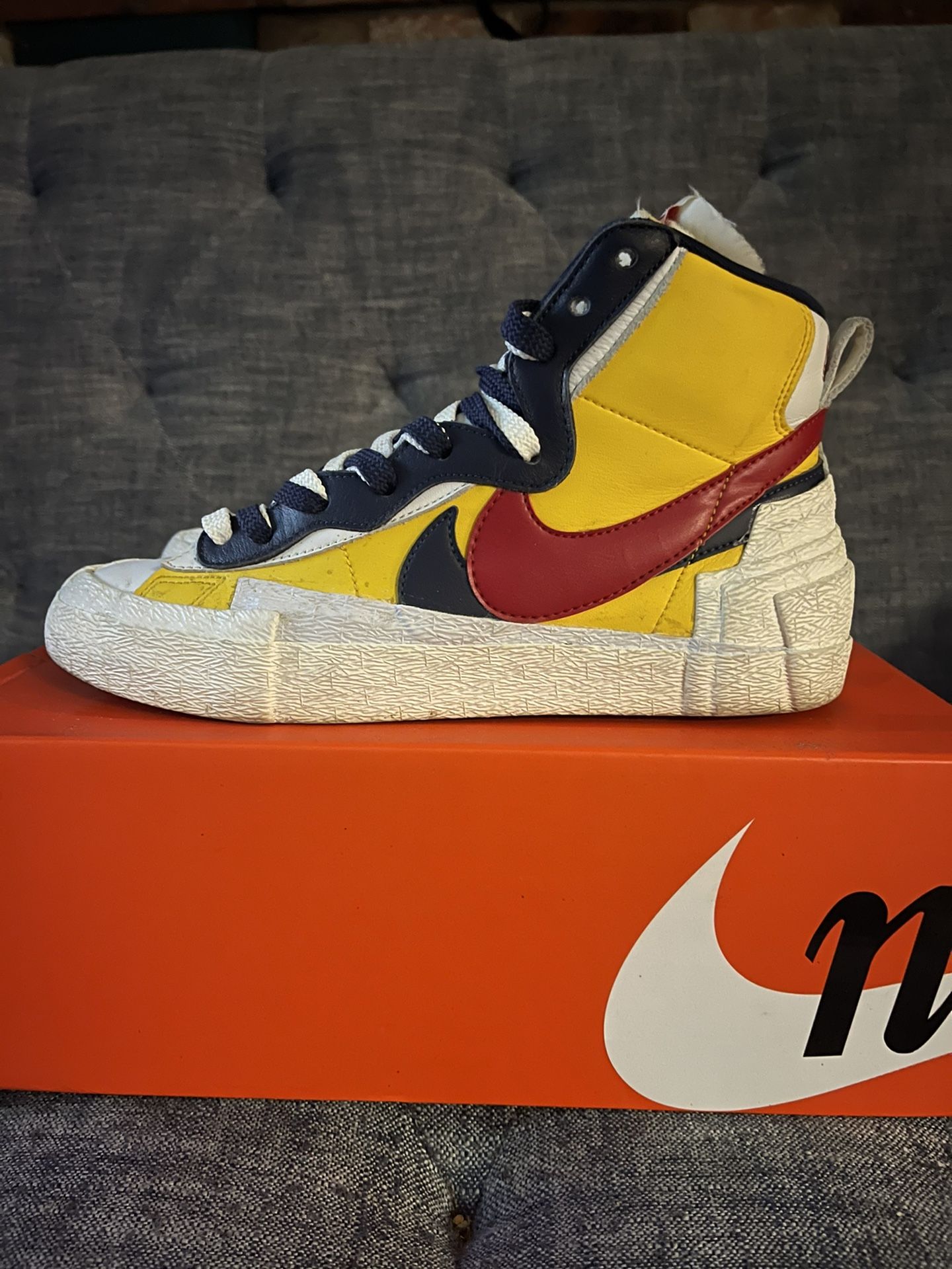 Sacai X Nike Blazer Snow Beach. Size 8.