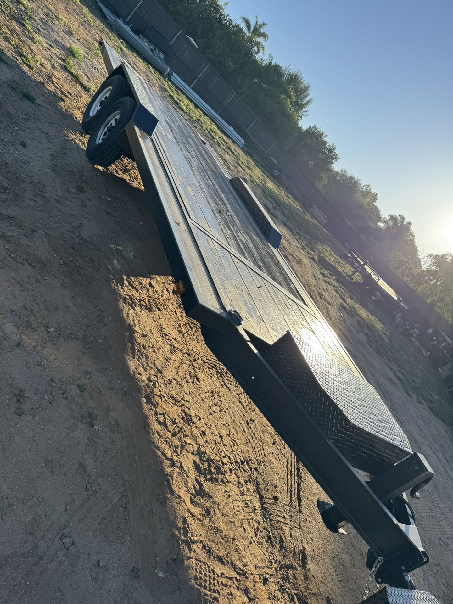 Custom Tilt Trailer