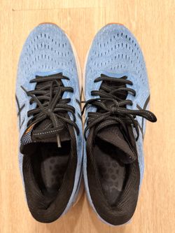 ASICS GEL-Nimbus 24 Men’s US 10 Running Shoes Blue/Black/Orange