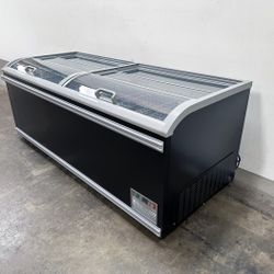 NSF 83 inches Combined Island Freezer Showcase HN21A-U