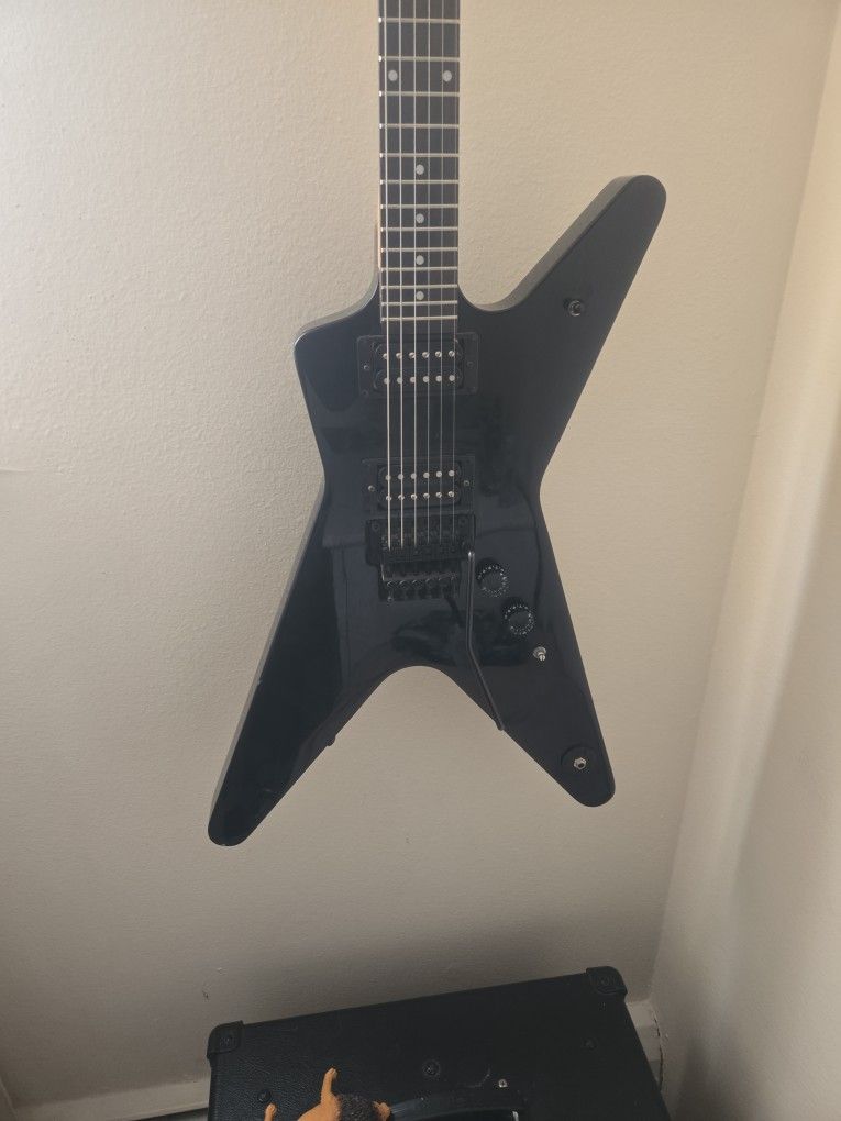 Dean Electric Guitar W/ Floyd Rose Bridge