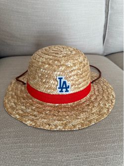 Los Angeles Dodgers One Piece Monkey D. Luffy Straw Hat