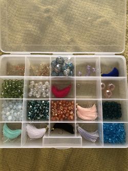 Swarovski Crystals & Malachite,lepidolite  