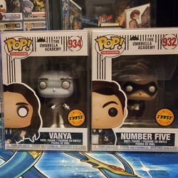 Umbrella Academy Chase Funko Pop Lot 