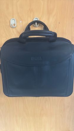 Leather computer bag