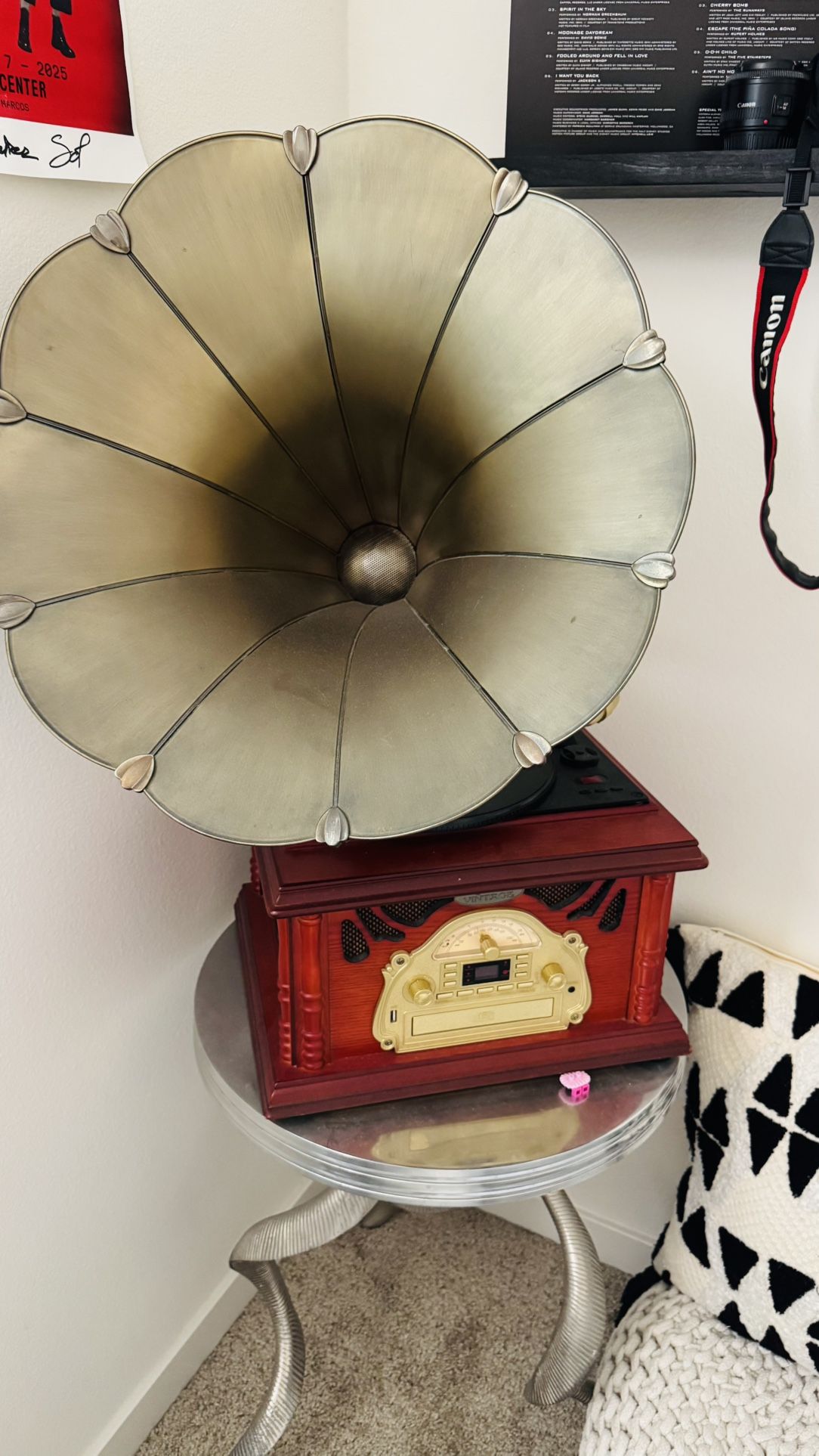 Antique Style Record Player