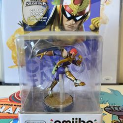 NIB Captain Falcon Super Smash Bros. Amiibo 