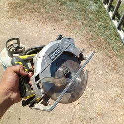 Ryobi Circular Saw And Drill 
